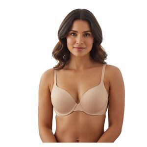 OnGossamer Micro Wireless T-Shirt Bra 34C Champagne